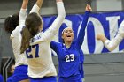 Volleyball vs Emerson  Wheaton College Women's Volleyball vs Emerson College. - Photo by Keith Nordstrom : Wheaton, Volleyball, VB2019